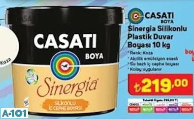 CASATİ PLASTİK DUVAR BOYASI CASATİ PLASTİK DUVAR BOYASI